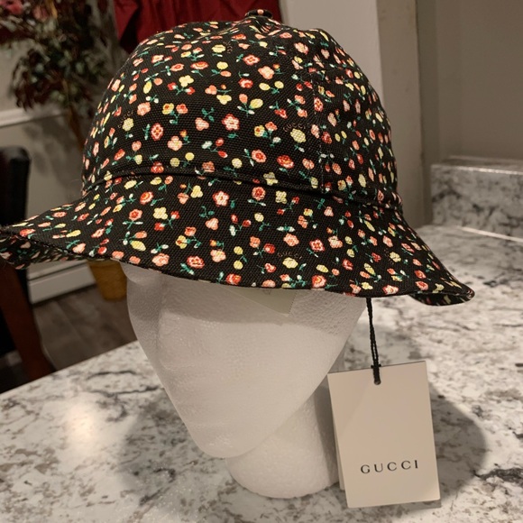 Gucci Liberty Floral Bucket Hat Size 